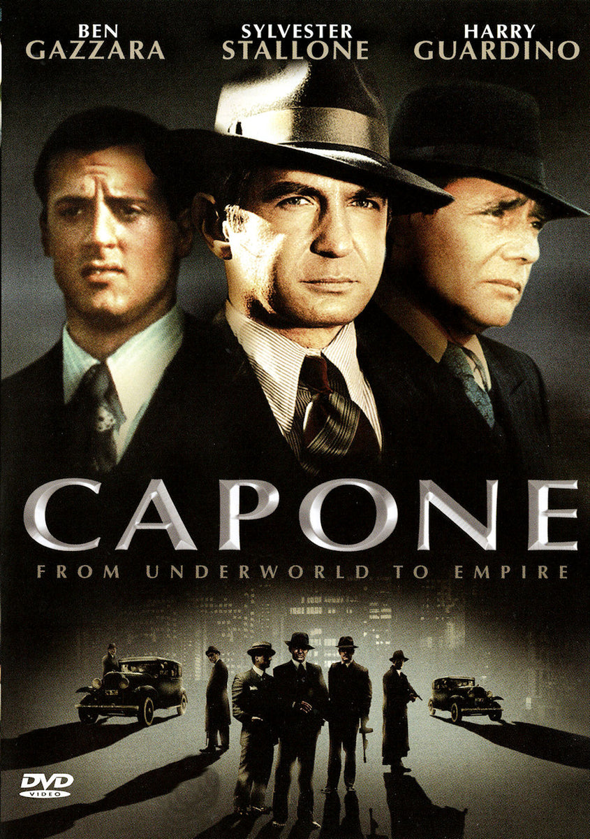 Capone 1975 DVD Ben Gazzara Harry Guardino Sylvester Stallone