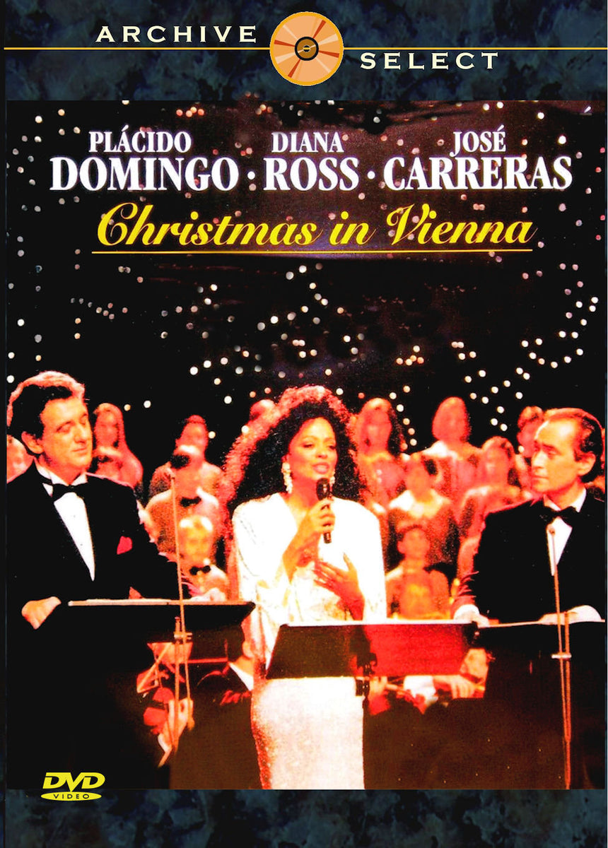 Christmas in Vienna DVD 1992 Diana Ross Placido Domingo Jose Carreras