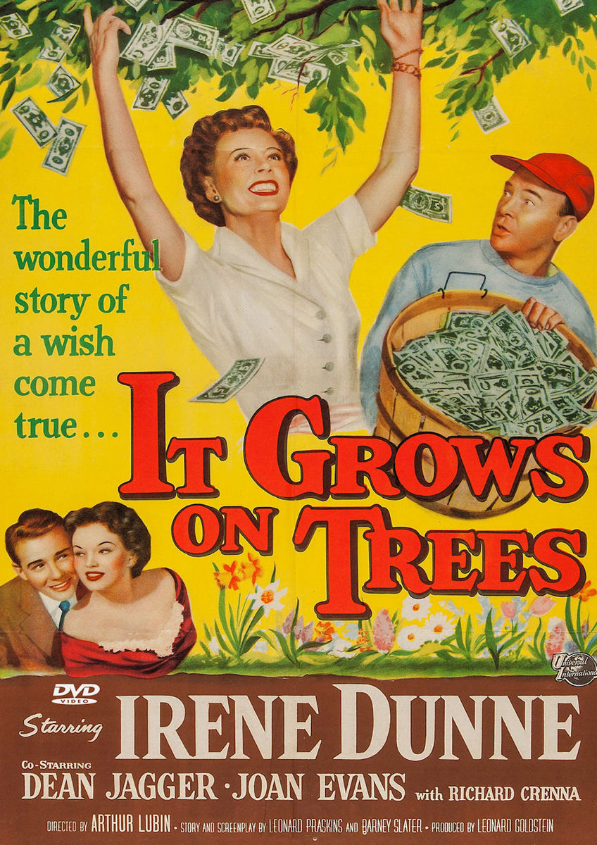 money grows on trees movie It Grows on Trees (1952) DVD Irene Dunne (in her final screen role), Dean Jagger, Joan Evans, Richard Crenna, Les Tremayne, Frank Ferguson and Sandy