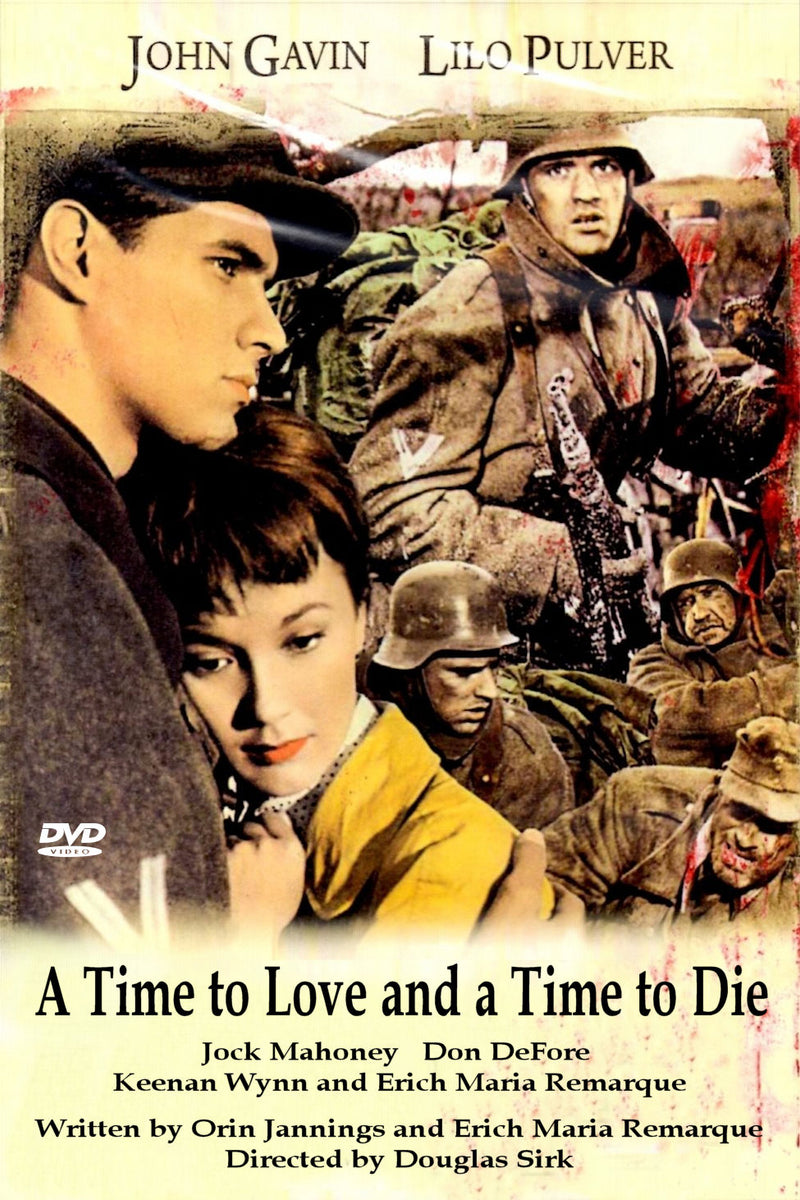 A Time To Love and A Time To Die 1958 DVD John Gavin Lilo Palmer