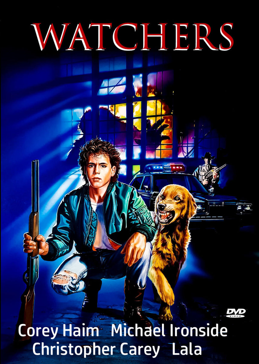 Watchers (1988) DVD Corey Haim Barbara Williams Michael Ironside Lala