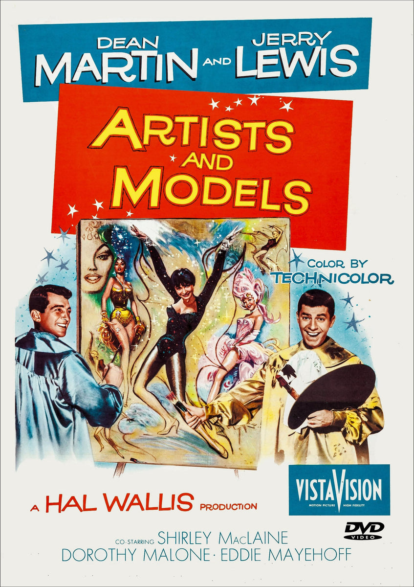Artists and Models 1955 DVD Dean Martin Jerry Lewis Shirley MacLaine