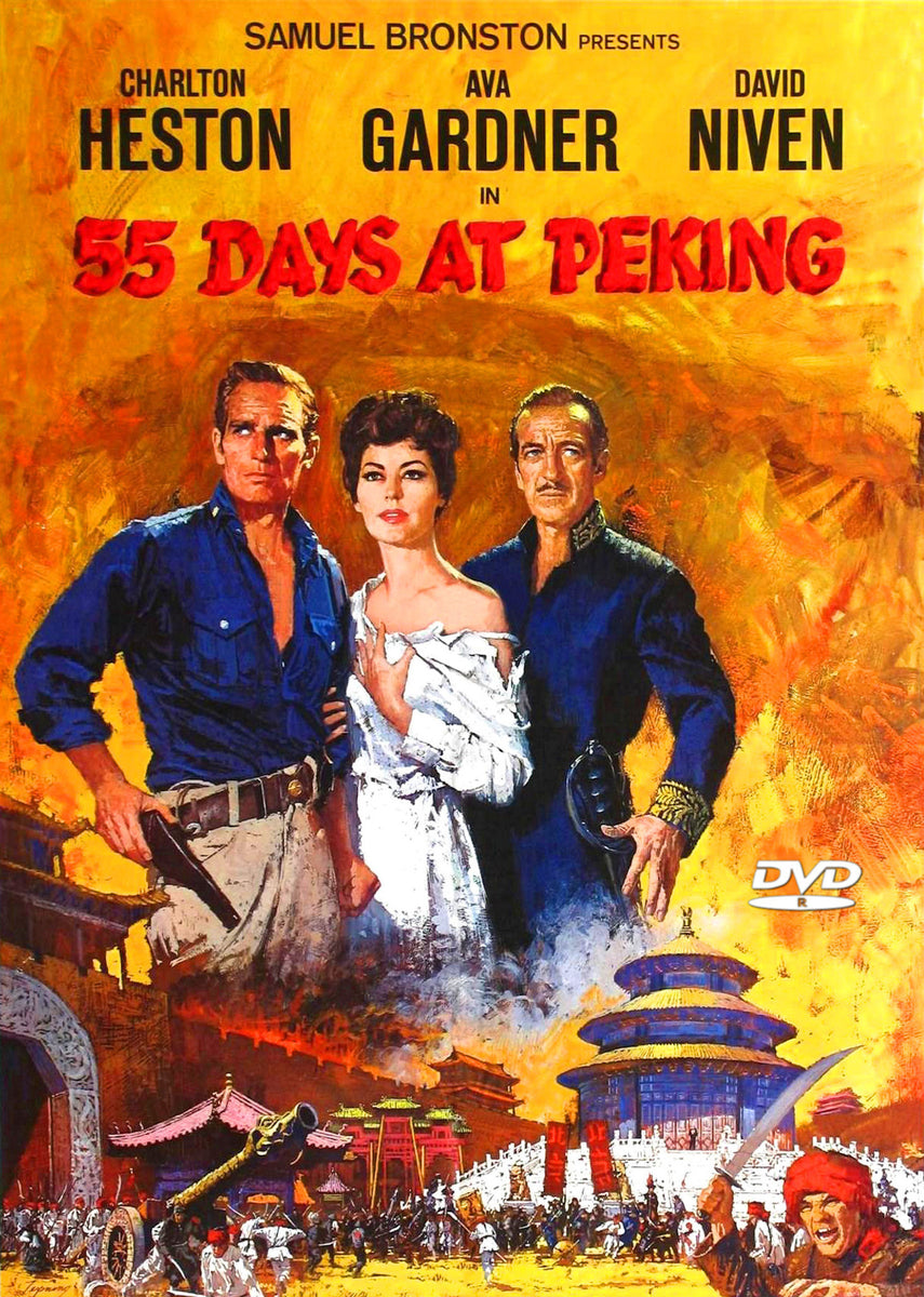 DVD 日本統一 55.56.57.58.59.60.61.62.63.64 55 Days at Peking 1963 DVD Charlton Heston David Niven Ava Gardner