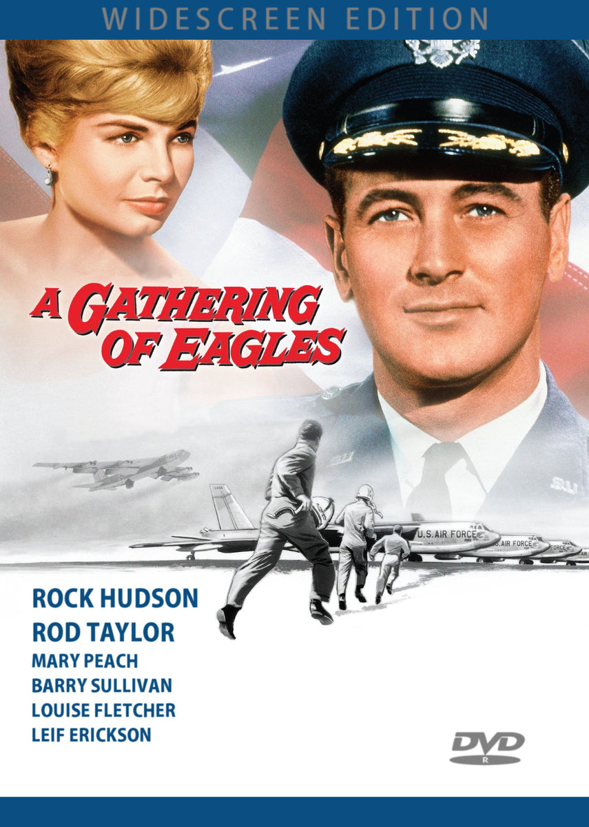 A Gathering of Eagles DVD Rock Hudson Rod Taylor 1963 Widescreen