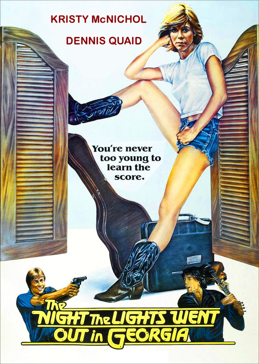 The Night The Lights Went Out In DVD 1981 Kristy McNicol