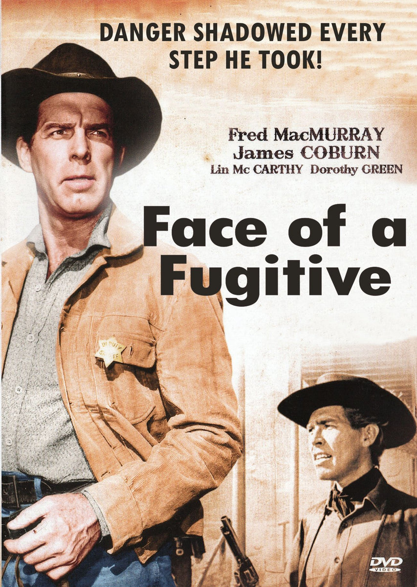 Face of a Fugitive 1959 DVD Fred MacMurray James Coburn Great western, image size:853x1200