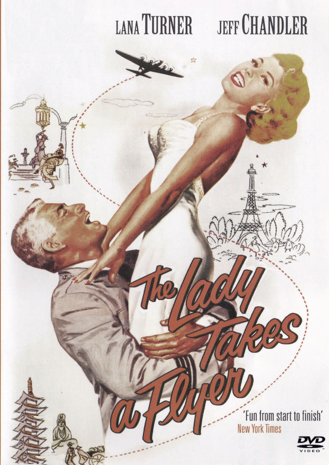 The Lady Takes a Flyer 1958 DVD Lana Turner Jeff Chandler