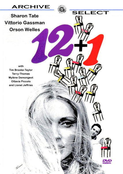 12 + 1 Twelve Plus One The Thirteen Chairs 1969 DVD Sharon Tate Vittorio Gassman Orson Welles De Sic