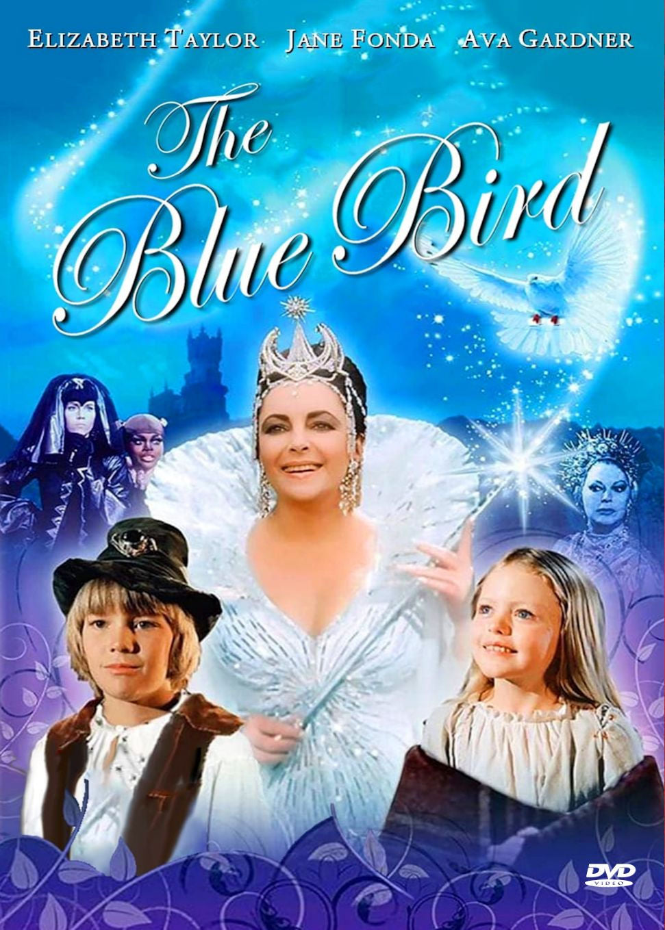 The Blue Bird 1976 DVD Elizabeth Taylor Ava Gardner Jane Fonda