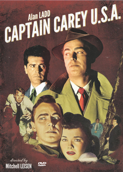 Captain Carey USA 1950 DVD Alan Ladd Francis Lederer Wanda Hendrix Joseph Calleia  Rusty Tamblyn