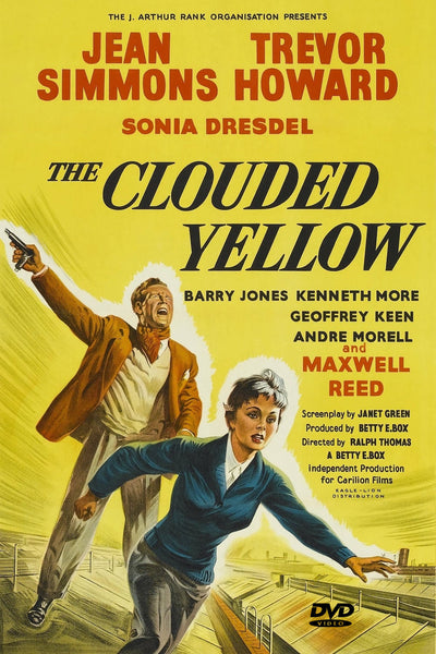 "Clouded Yellow" DVD 1950 Jean Simmons Trevor Howard Kenneth More Morrell Ralph Thomas Hitchcock
