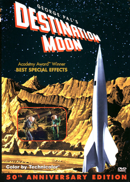Destination Moon 1950 DVD John Archer Warner Anderson Tom Powers Robert A. Heinlein George Pal