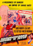 Drums Across the River (1954) Audie Murphy Walter Brennan Hugh O'Brian Jay Silverheels Nathan Juran