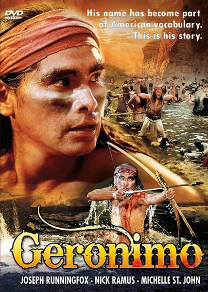 Geronimo (1993) DVD Joseph Runningfox Nick Ramus Michael Greyeyes  Jimmy Herman August Schellenberg 