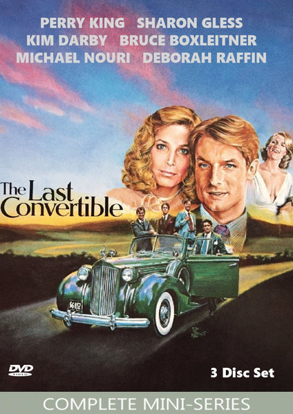 Last Convertible 1979 3 DVD Set Perry King Bruce Boxleitner Deborah Raffin Kim Darby Sharon Gless 