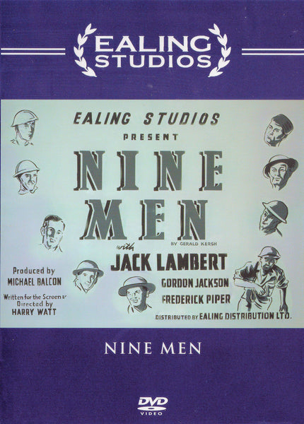 Nine Men (1943) DVD Jack Lambert Gordon Jackson Frederick Piper Michael Balcon Harry Watt