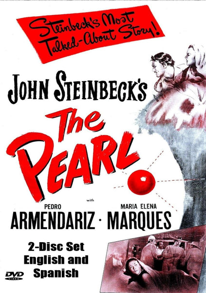 The Pearl 2-Disc  English Spanish Pedro Armendariz Marie Elena Marques Alfonso Bedoya Jack Steinbeck