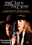 Quick and the Dead European Version Sharon Stone Gene Hackman Russell Crowe  Leonardo DiCaprio Raimi
