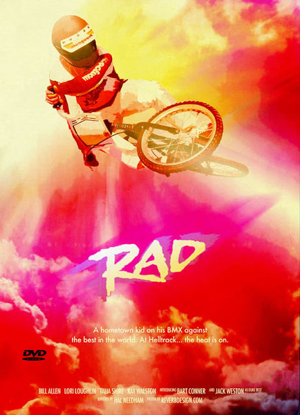 Rad DVD 1986  Bill Allen Lori Loughlin Talia Shire BMX Cru Jones Cochrane Ray Walston Jack Weston