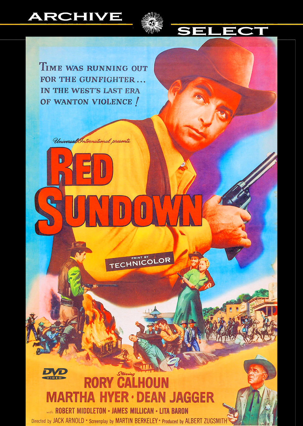 Red Sundown 1957 Rory Calhoun Martha Hyer Dean Jagger Grant Williams