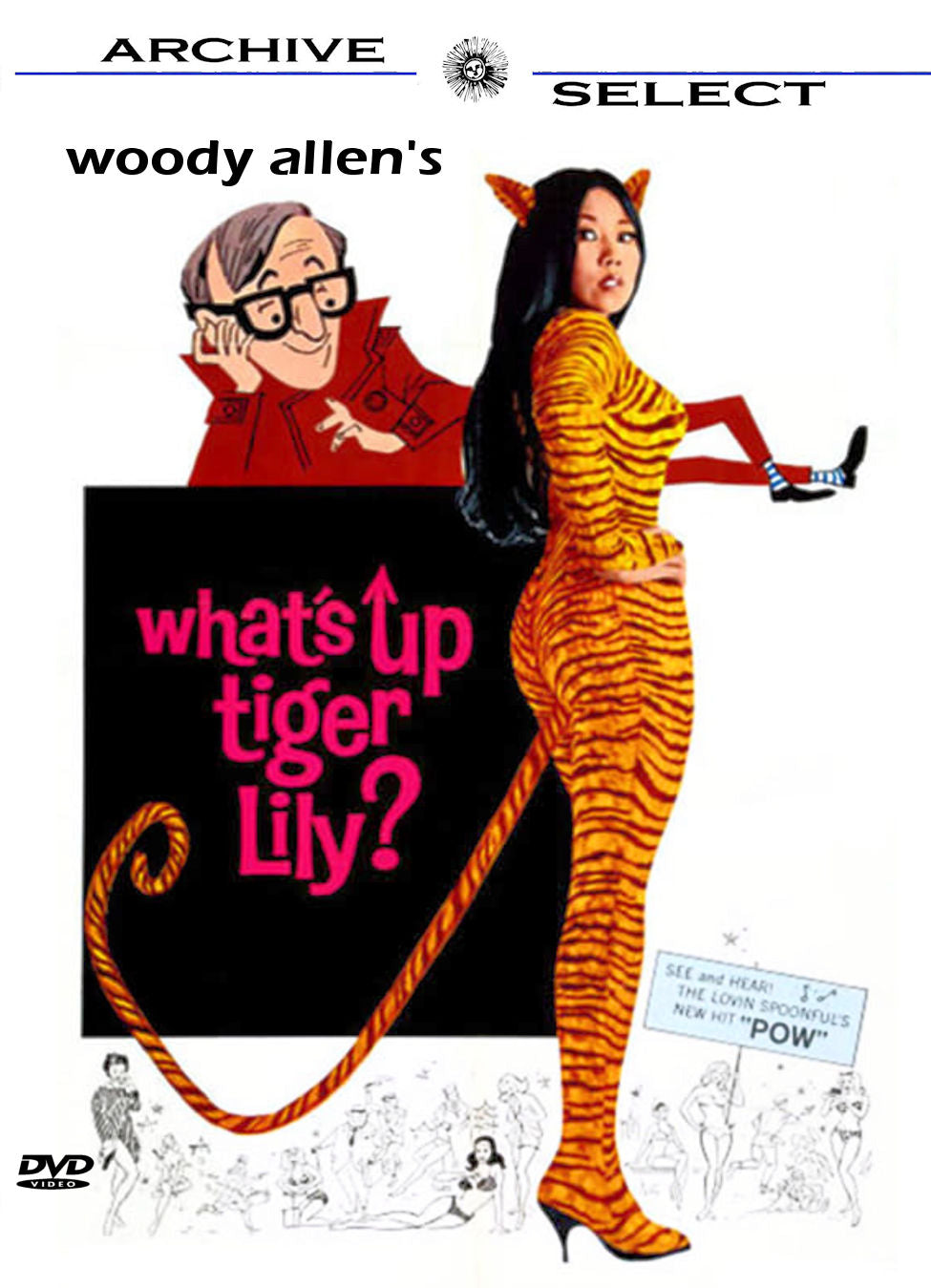 What's Up, Tiger Lily? 1966 DVD Woody Allen, Louise Lasser Spy Spoof!