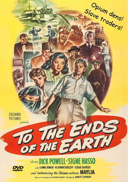 To The Ends Of The Earth 1948 DVD Dick Powell Signe Hasso opium smugglers slave traders Treasury Ag