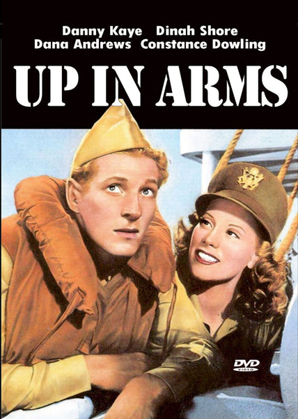 Up in Arms 1944 Danny Kaye Dinah Shore Dana Andrews Constance Dowling  Goldwyn Girls Remastered DVD