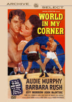 World In My Corner 1956 DVD B&W Playable in US Audie Murphy Barbara Rush John McIntire  Art Aragon