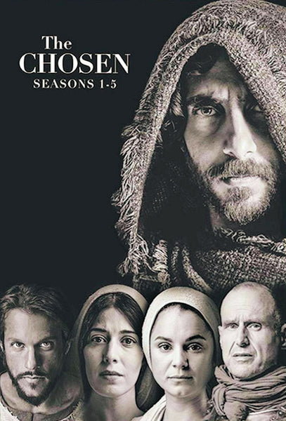 The Chosen Series 1-5 12-Disc DVD Box Set Shahar Isaac Jonathan Roumie Elizabeth Tabish 