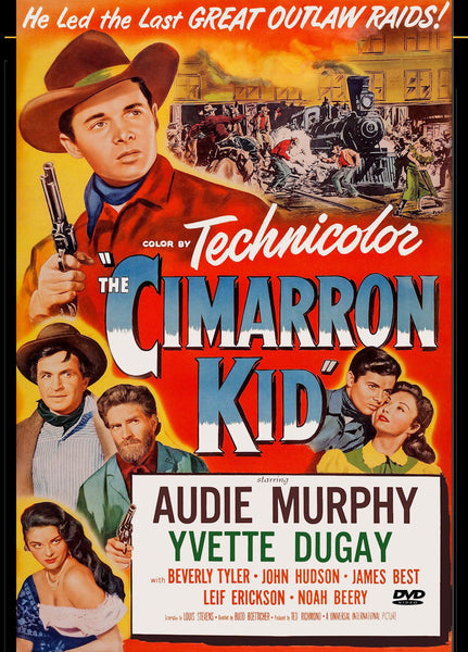 Cimarrol The Cimarron Kid (1952) DVD Audie Murphy, Beverly Tyler, James Best