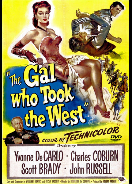 The Gal Who Took the West (1949) DVD Yvonne De Carlo Charles Coburn Scott Brady John Russell 