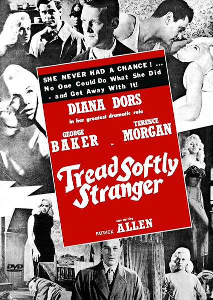 Tread Softly Stranger 1958 DVD Diana Dors George Baker Terence Morgan George Minter Denis O’Dell 