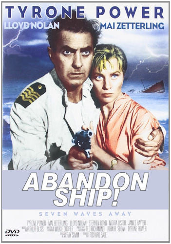 Abandon Ship! DVD 1957 Tyrone Power Mai Zetterling Stephen Boyd Seven Waves Away Re-mastered