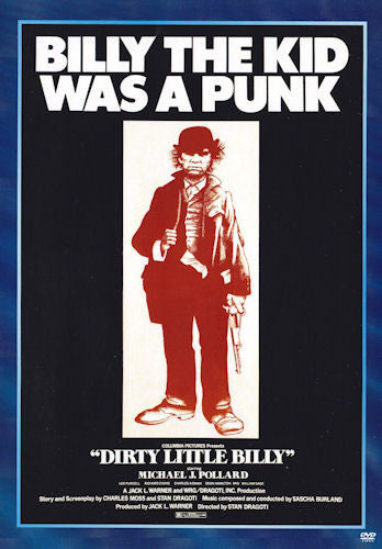 Dirty Little Billy DVD 1972 Michael J Pollard Tale of Billy the Kid