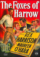 Foxes of Harrow DVD 1947 Rex Harrison Maureen O'Hara Victor McLaglen Old South Frank Yerby Creole