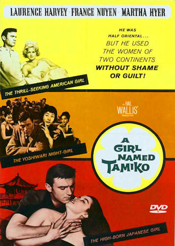 A Girl Named Tamiko 1962 DVD Laurence Harvey France Nuyen Martha Hyer