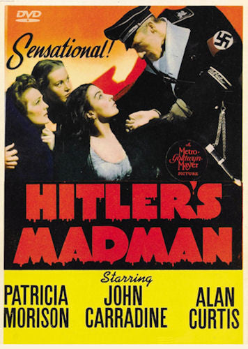 Hitler's Madman DVD 1943 John Carradine Patricia Morison Douglas Sirk Himmler Lidice Poland Nazi