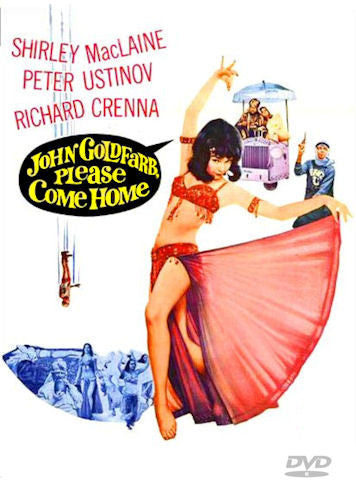 John Goldfarb Please Come Home DVD Shirley McLaine Richard Crenna Peter Ustinov Blatty 