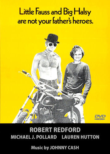 "Little Fauss" and "Big Halsy" DVD 1970 Robert Redford Michael J Pollard Lauren Hutton Johnny Cash 