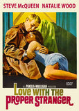 Love With the Proper Stranger DVD 1963 Natalie Wood Steve McQueen Edie Adams Tom Bosley Plays in US