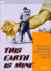 This Earth Is Mine 1959 DVD Rock Hudson Jean Simmons Dorothy McGuire Claude Rains Widescreen 