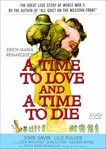 A Time To Love and A Time To Die 1958 DVD John Gavin Lilo Palmer Widescreen Erich Maria Remarque War