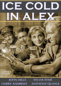Ice Cold In Alex Desert Attack 1958 DVD John Mills Anthony Quayle Sylvia Syms Harry Andrews W/S