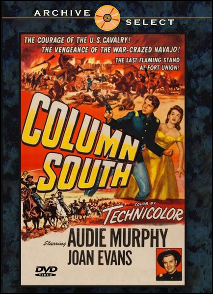 Column South 1953 Audie Murphy Joan Evans Dennis Weaver US Civil War DVD Plays in US Discount AUDIE