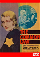 The Common Law 1931 DVD Pre-Code Joel McCrea Constance Bennett Lew Cody Remastered. Early talkie. 