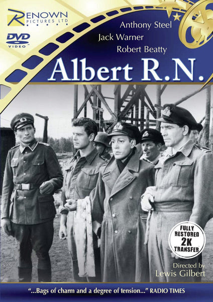 Albert RN 1953 DVD remastered Anthony Steel Jack Warner Robert Beatty re-mastered Albert R.N.