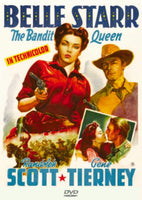 Belle Starr DVD Randolph Scott Gene Tierney Dana Andrews Bandit Queen Belle Shirley Technicolor War
