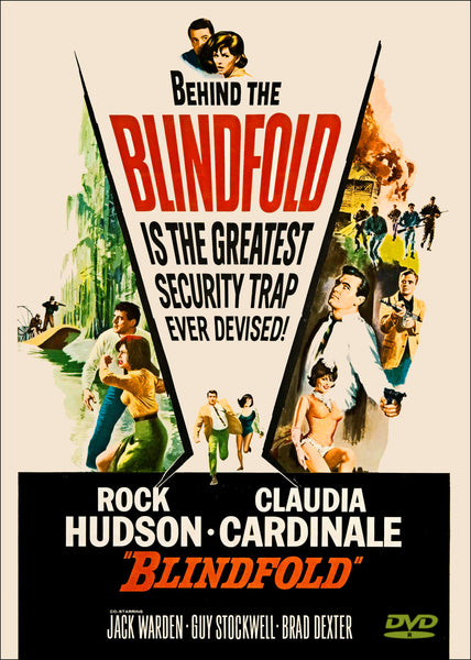 Blindfold DVD 1966 Rock Hudson Claudia Cardinale Jack Warden Playable in US Widescreen Re-mastered