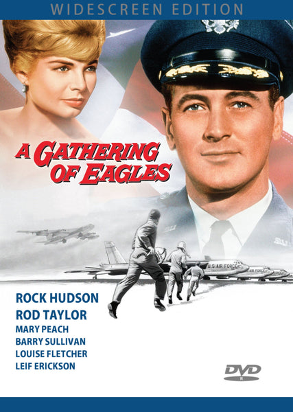 A Gathering of Eagles DVD Rock Hudson Rod Taylor 1963 Widescreen Barry Sullivan Henry Silva