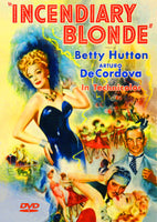 Incendiary Blonde DVD 1945 Betty Hutton Arturo De Cordova Barry Fitzgerald "Texas Guinan" story